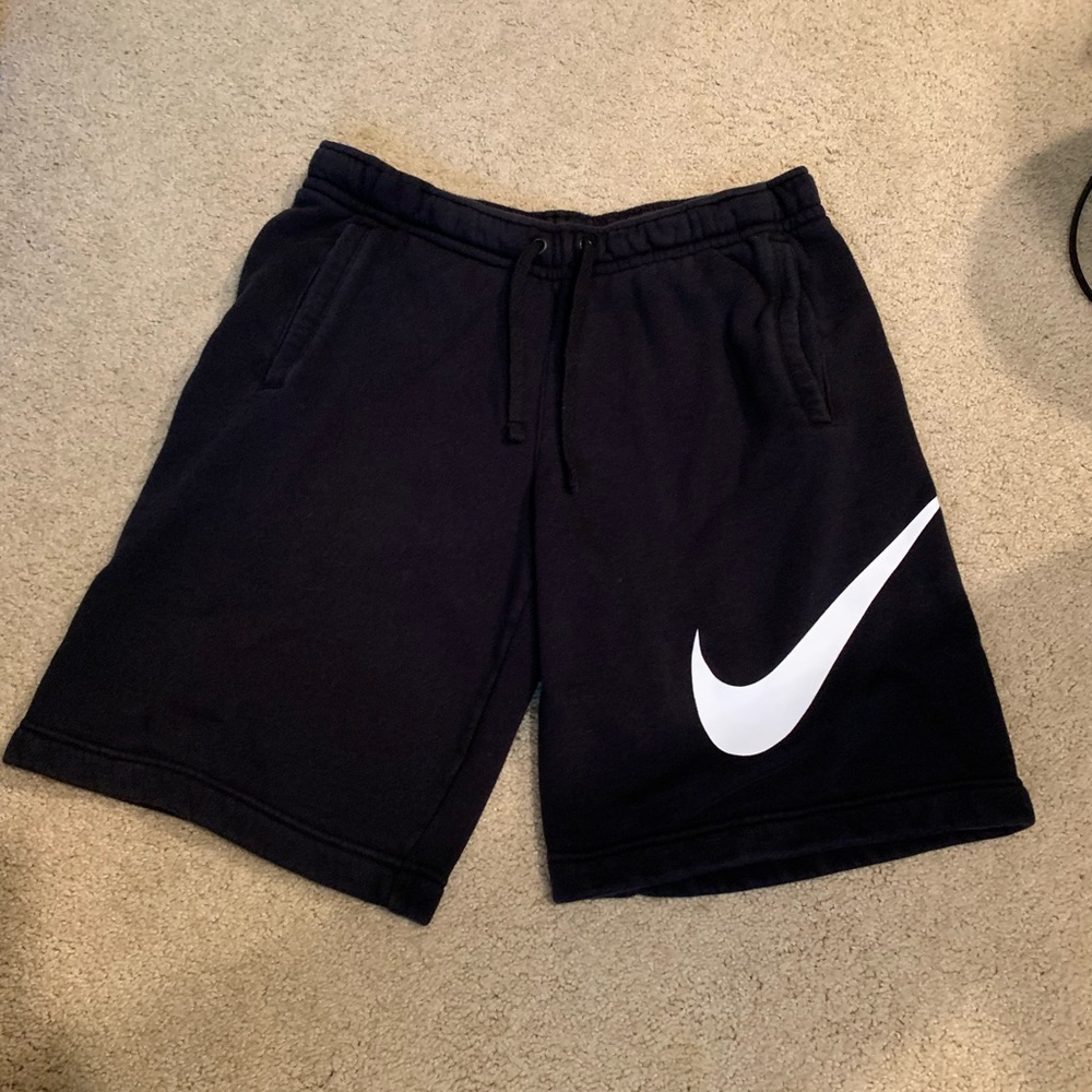 Nike Cotton Sweat Shorts (Black) Sz M